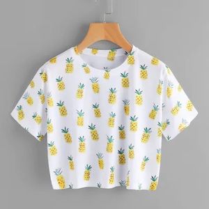 Pineapple Crop Top